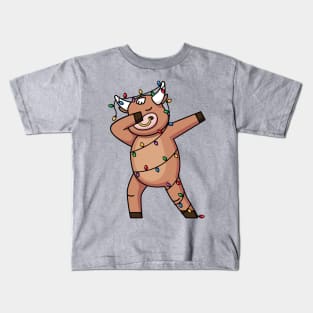 Dabbing Ox, Happy Moo Year 2021 Kids T-Shirt